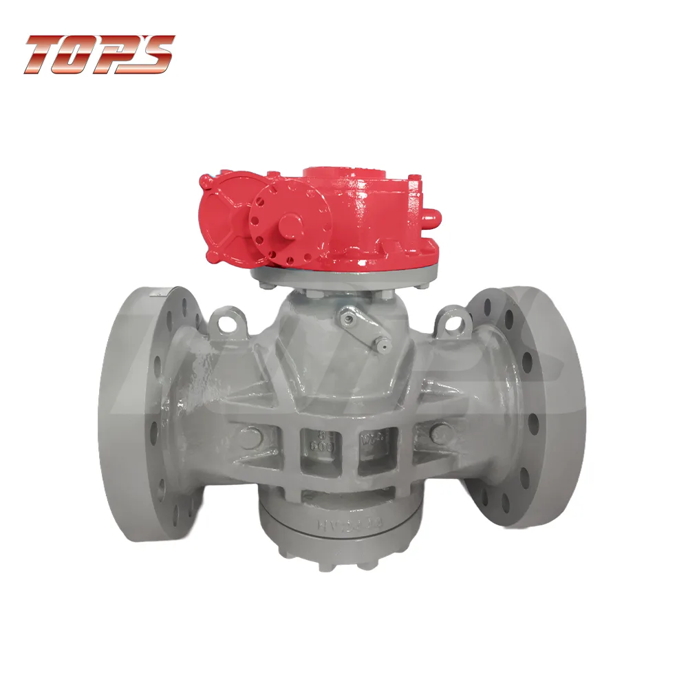 LUBRICATED PRESSURE BALANCE PLUG VALVE